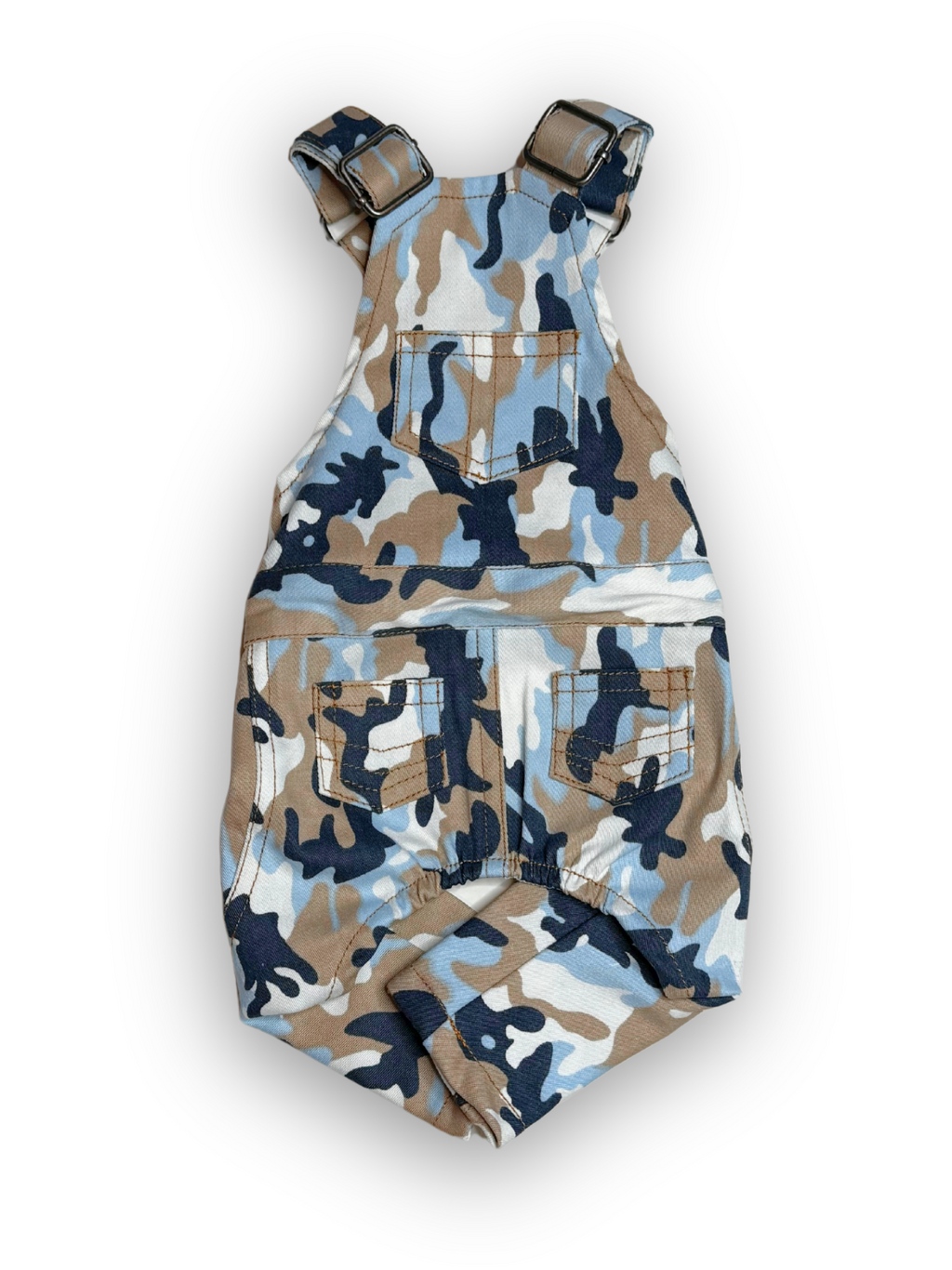 Camo Chic Dog Overalls Rompers