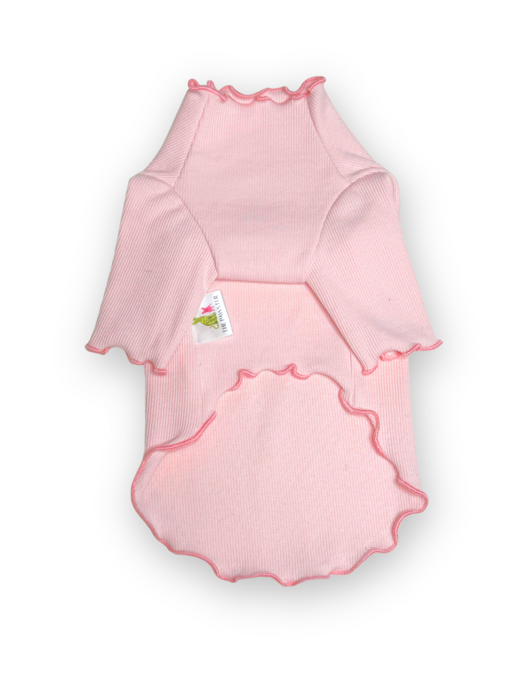 Embroidered Bow Rib Top