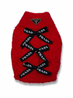 High-Neck Knitted Sweater