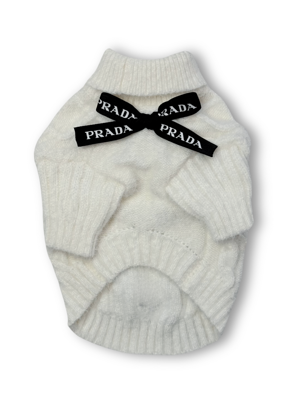 High-Neck Knitted Sweater