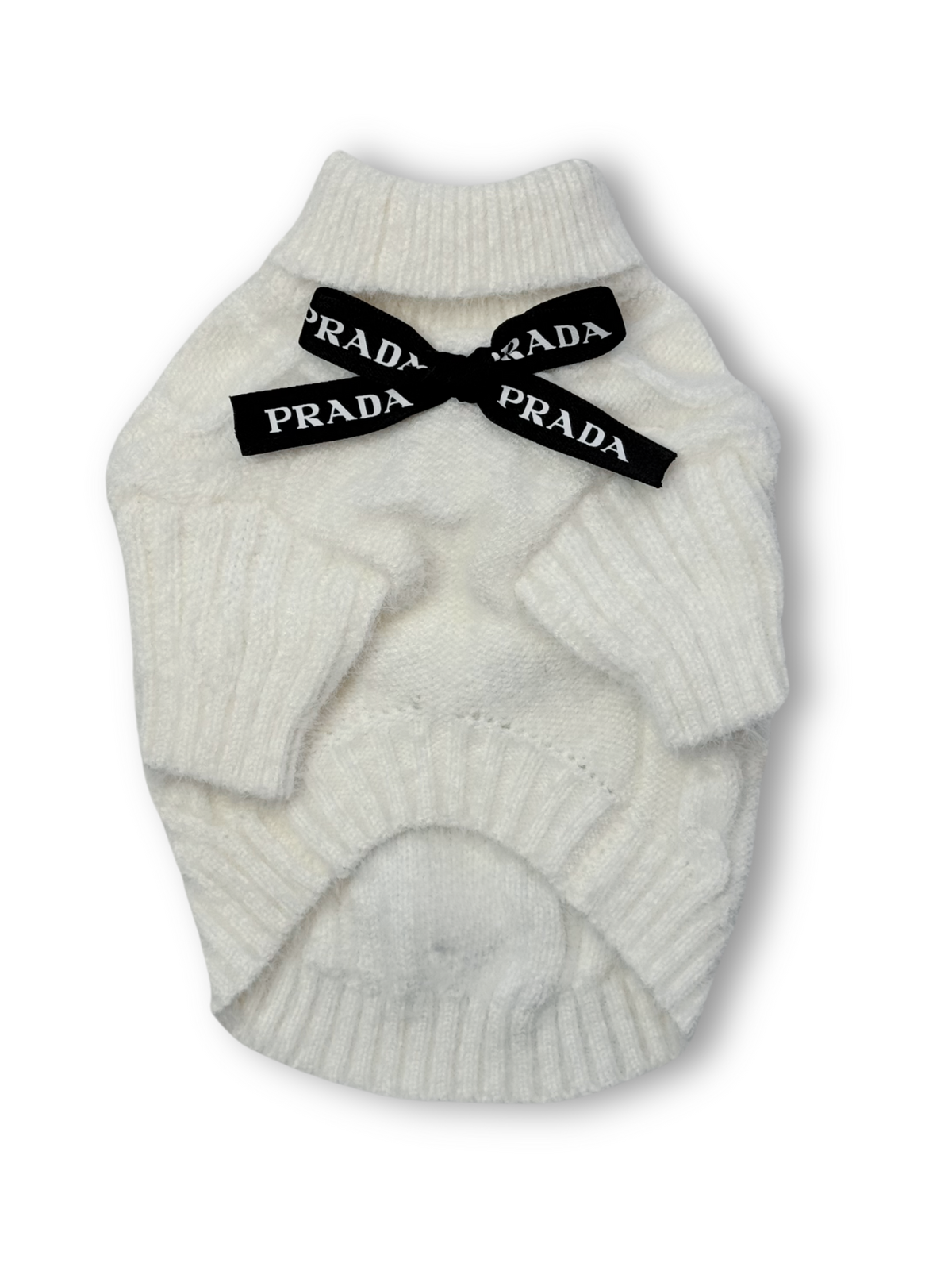 High-Neck Knitted Sweater