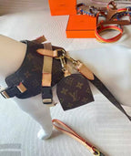 Three-piece dog harness set