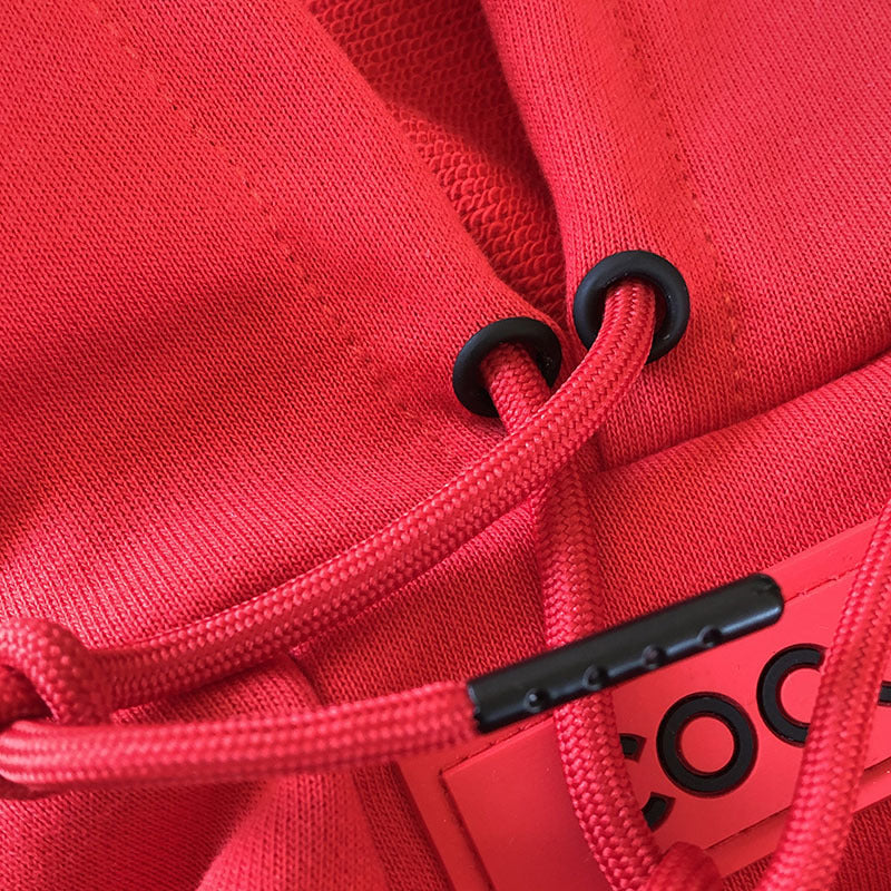 Little Chanel red hoodie jacket
