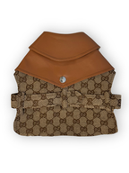 Grrrci Trenchcoat – Structured Dog Trench with Faux Leather Collar