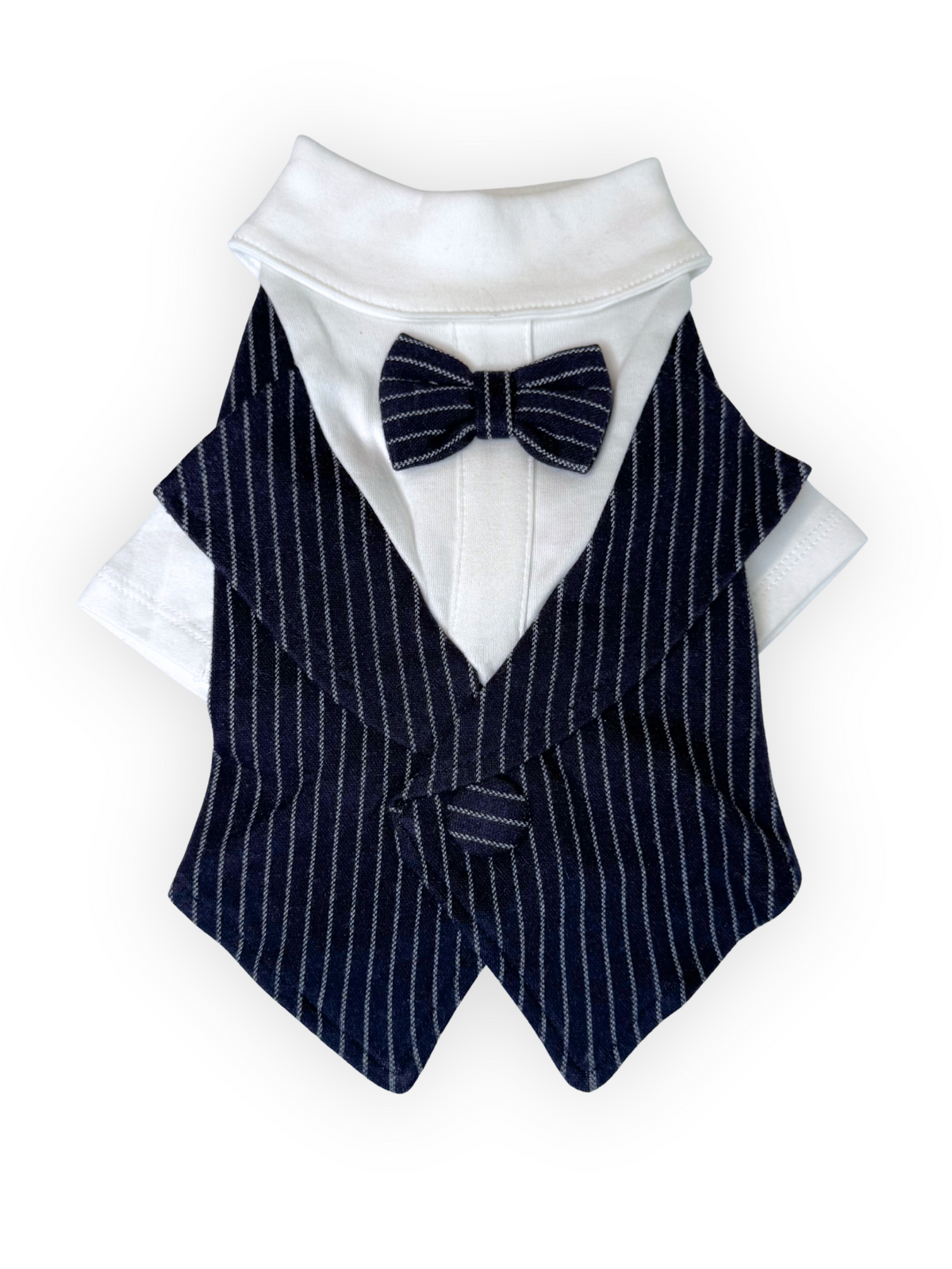 Stretch Dog Tuxedo Top