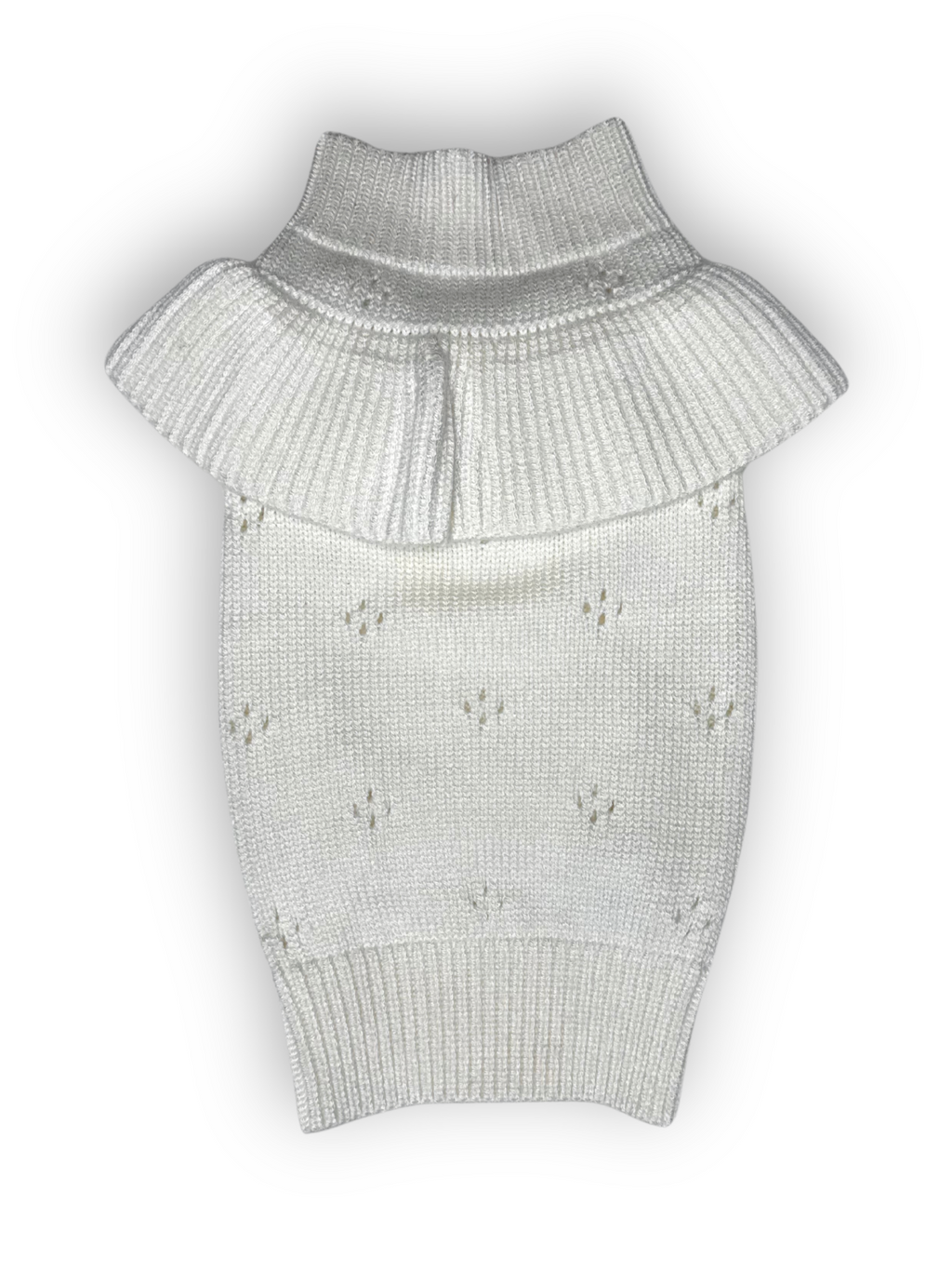 Lux Knit Ruffle Sweater
