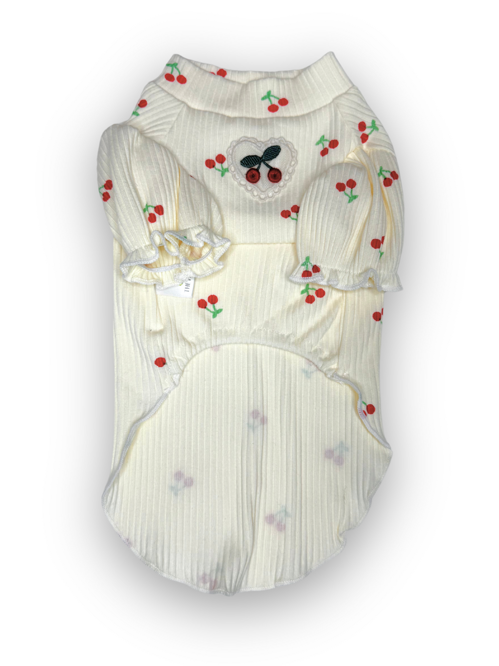 Puff Sleeve Cherry Delight